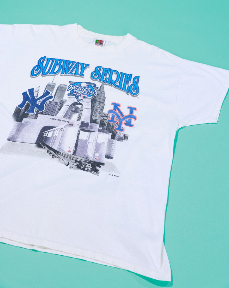 Vintage New York Mets Vs New York Yankees Subway Series T 