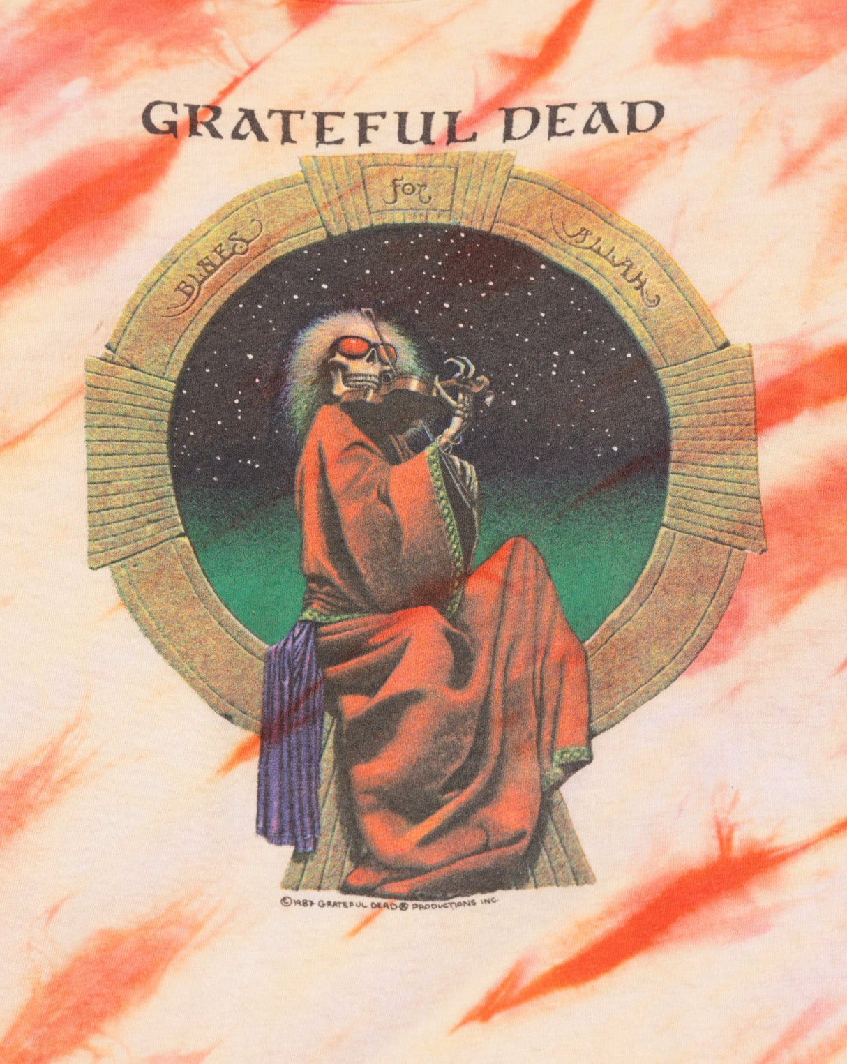 Vintage 1987 Grateful Dead Blues for Allah T-shirt