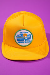 Vintage 1987 The Great Lake Allatoona Clean Up Trucker Hat