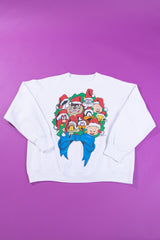 Vintage 1993 Looney Tunes Christmas Crewneck