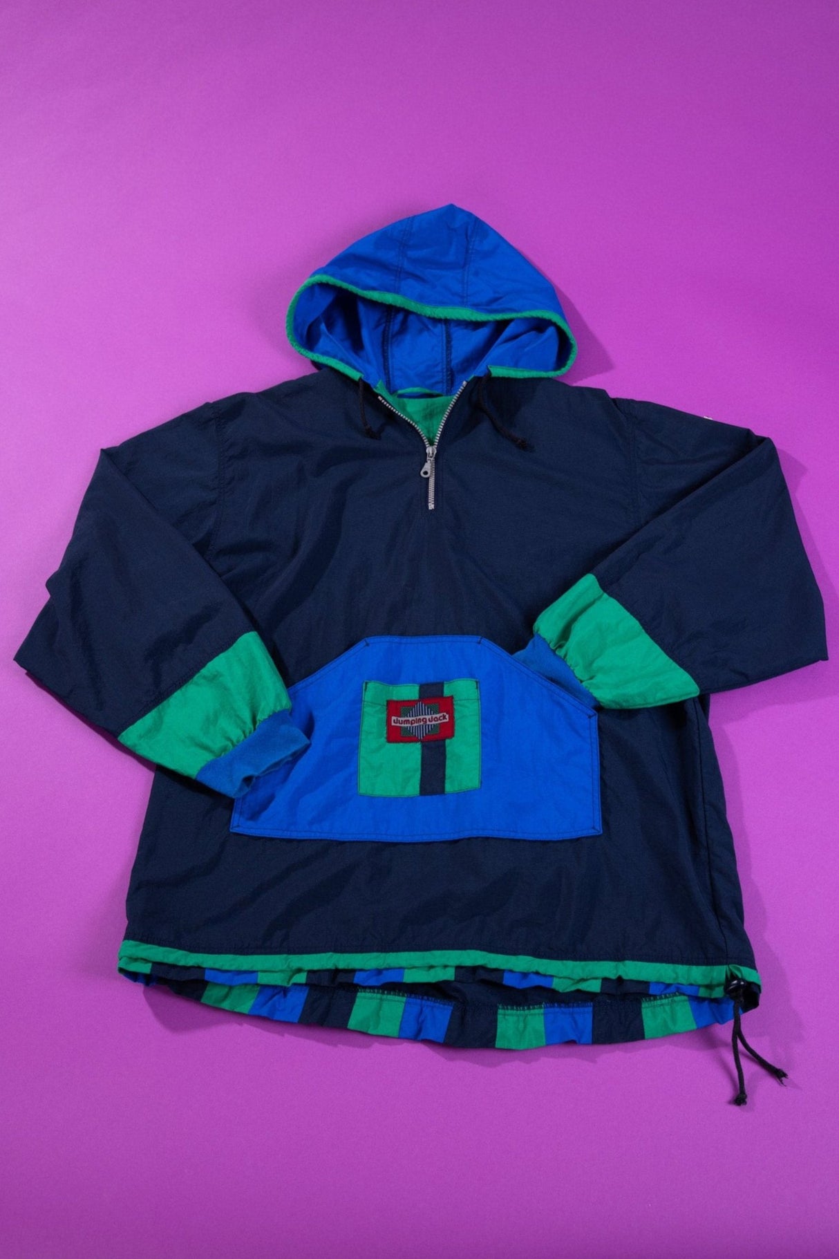 Vintage 90s Jumping Jacks Pullover Jacket