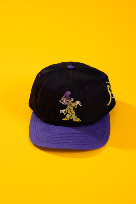 Vintage 90s Dopey The Seven Dwarfs Snapback Hat