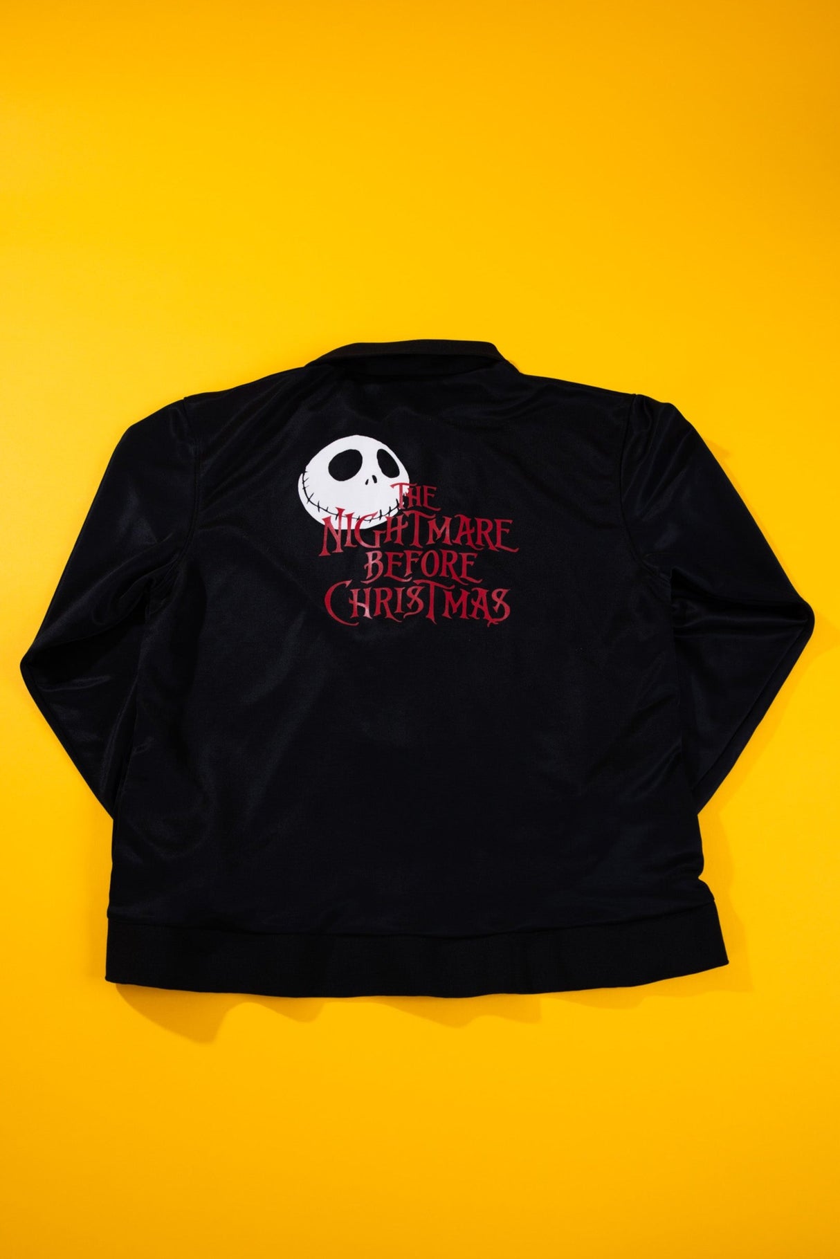 Vintage 90s The Nightmare Before Christmas Jack Skellington Movie Jacket