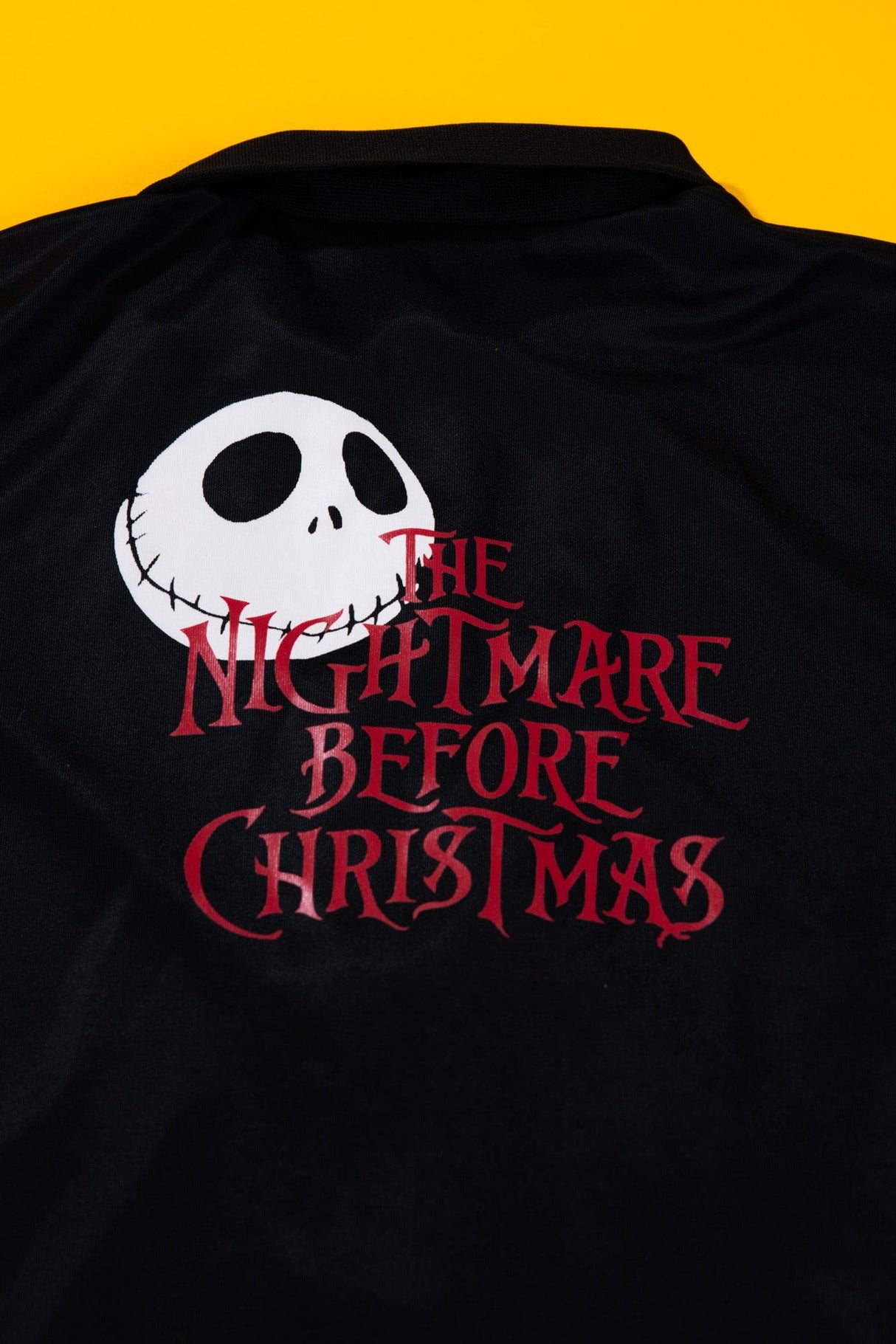 Vintage 90s The Nightmare Before Christmas Jack Skellington Movie Jacket