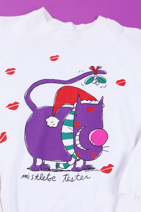 Vintage 1993 Mistletoe Tester Crewneck