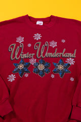 Vintage 80/90s Winter Wonderland Crewneck