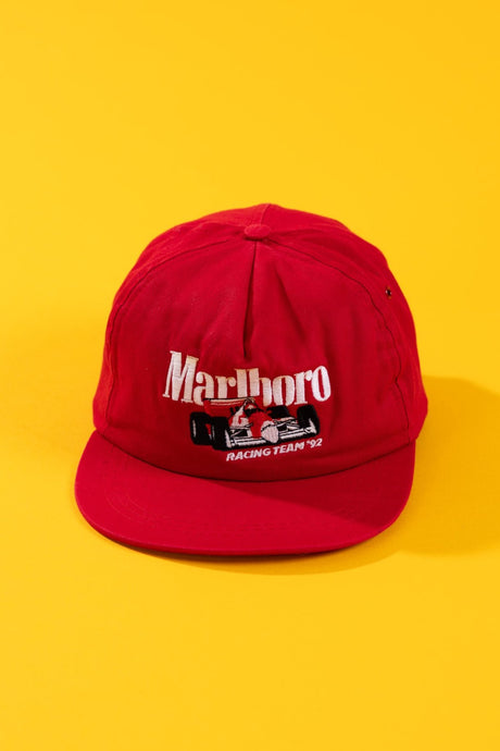 Vintage 1992 Marlboro Racing Snapback Hat