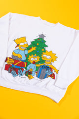 Vintage 1990 The Simpsons Christmas Crewneck