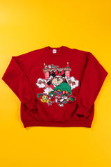 Vintage 1993 Taz Christmas Crewneck