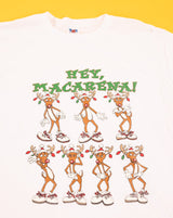 Vintage 90s Hey Macarena Reindeer T-shirt