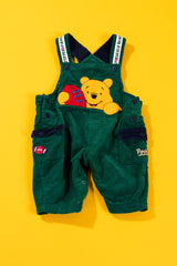 Vintage 90s Winnie the Pooh Corduroy Overalls (Kids - 0/6Mos)