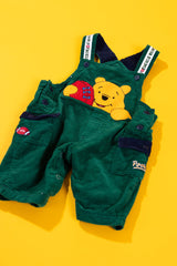 Vintage 90s Winnie the Pooh Corduroy Overalls (Kids - 0/6Mos)