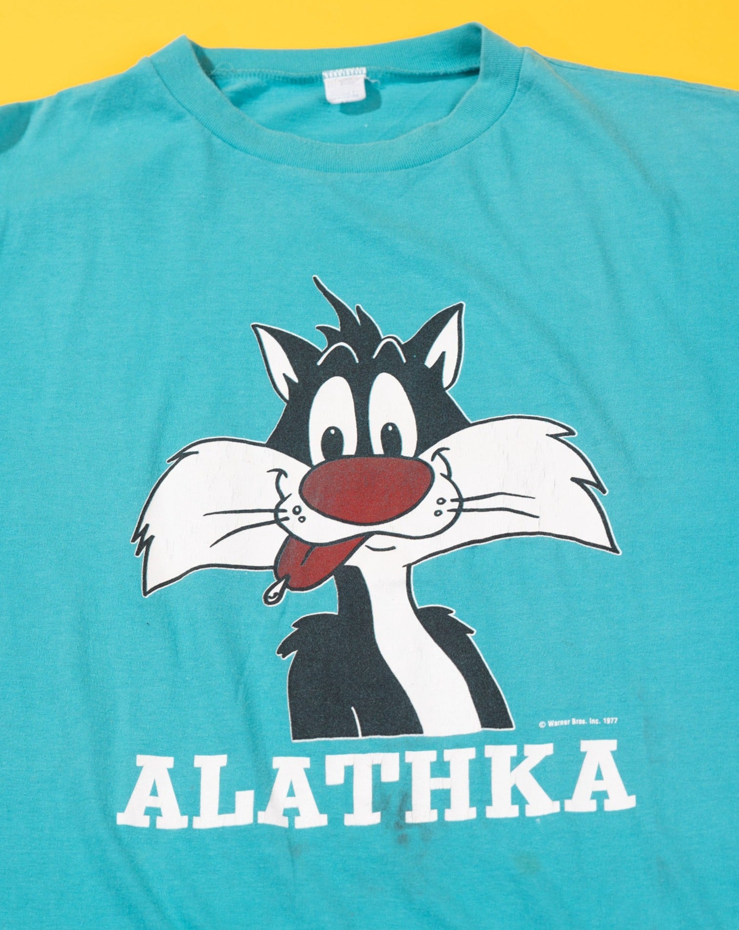 Vintage 1977 Sylvester Alathka T-shirt