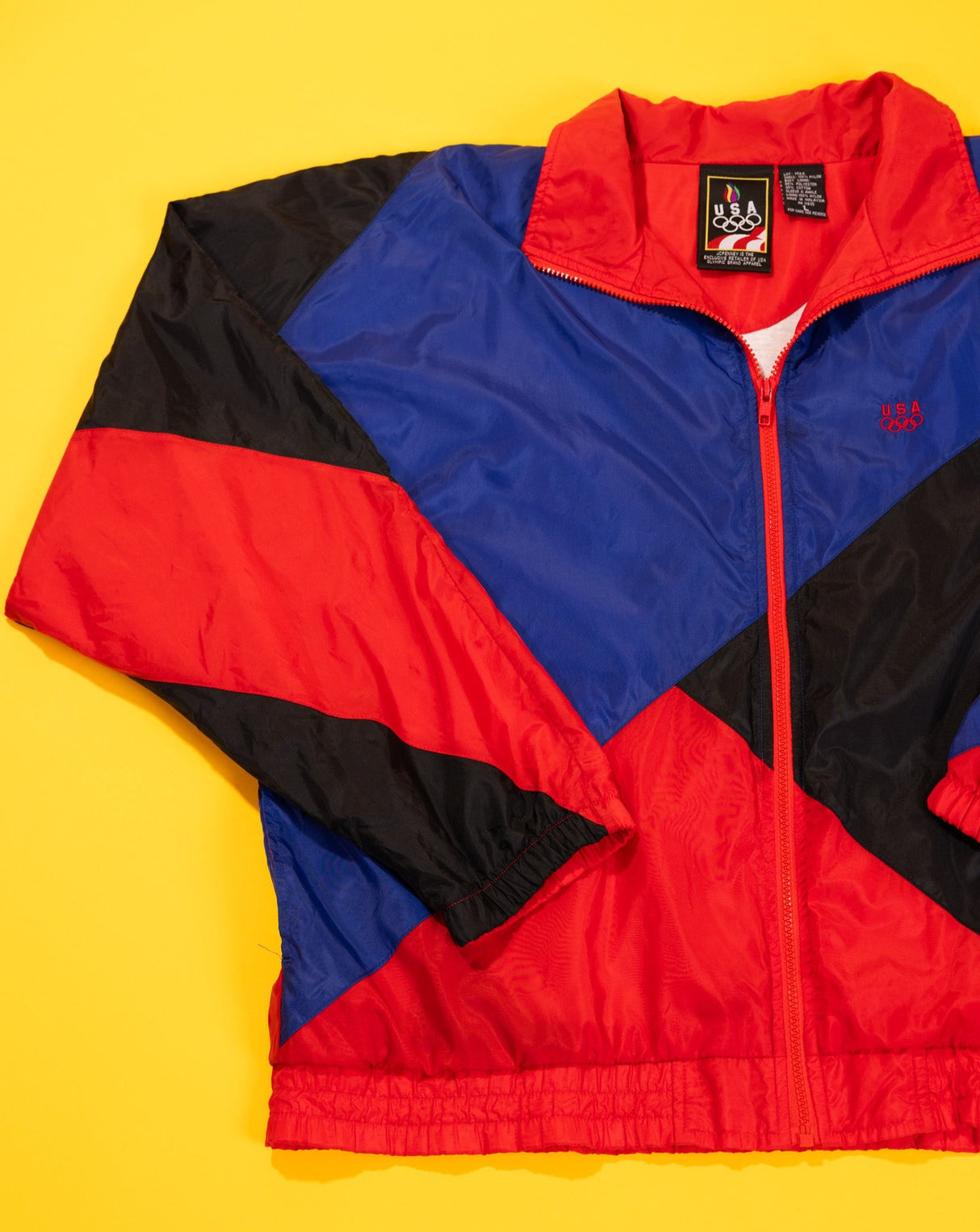 Vintage 90s JC Penny USA Olympics Windbreaker Jacket