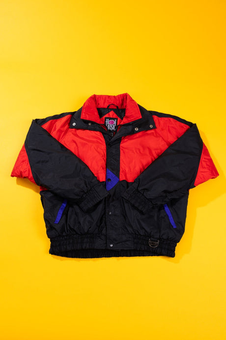 Vintage 80s Hot Music Retro Ski Jacket