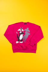 Vintage 90s Looney Tunes Sylvester Crewneck