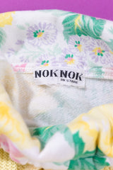 Vintage 90/00s Nok Nok Floral Crop Sweater