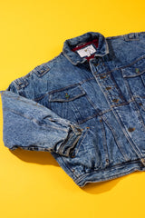 Vintage 80s Expressions Street Wise Denim Jacket