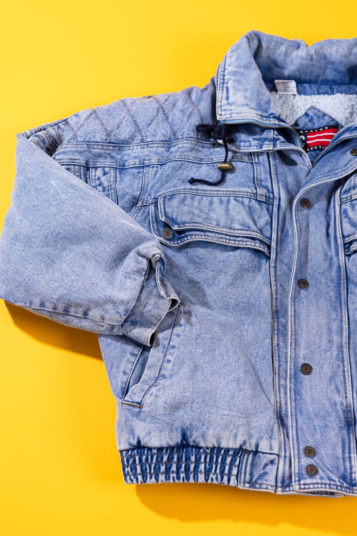 Vintage 80s Avalon Collection Denim Jacket