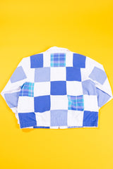 Vintage 90s Tanjay Plaid Patchwork Jacket