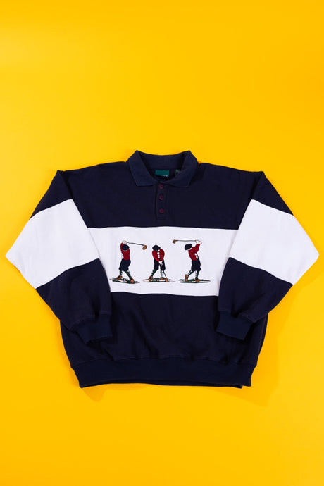 Vintage 90s Claybrooke Sport Golf Sweater