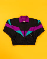 Vintage 90s Campus Retro Windbreaker Jacket