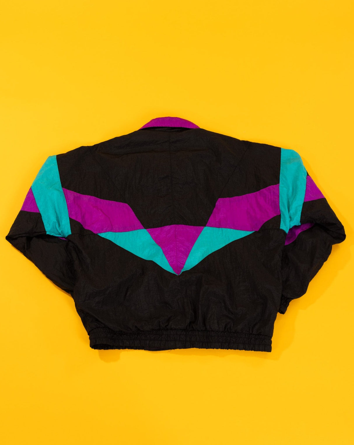 Vintage 90s Campus Retro Windbreaker Jacket