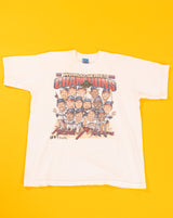 Vintage 1995 Atlanta Braves World Series Champions Characature T-shirt