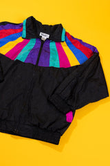 Vintage 80's Slade Rainbow Windbreaker Jacket