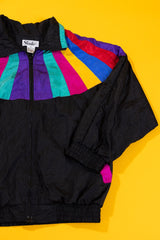 Vintage 80's Slade Rainbow Windbreaker Jacket