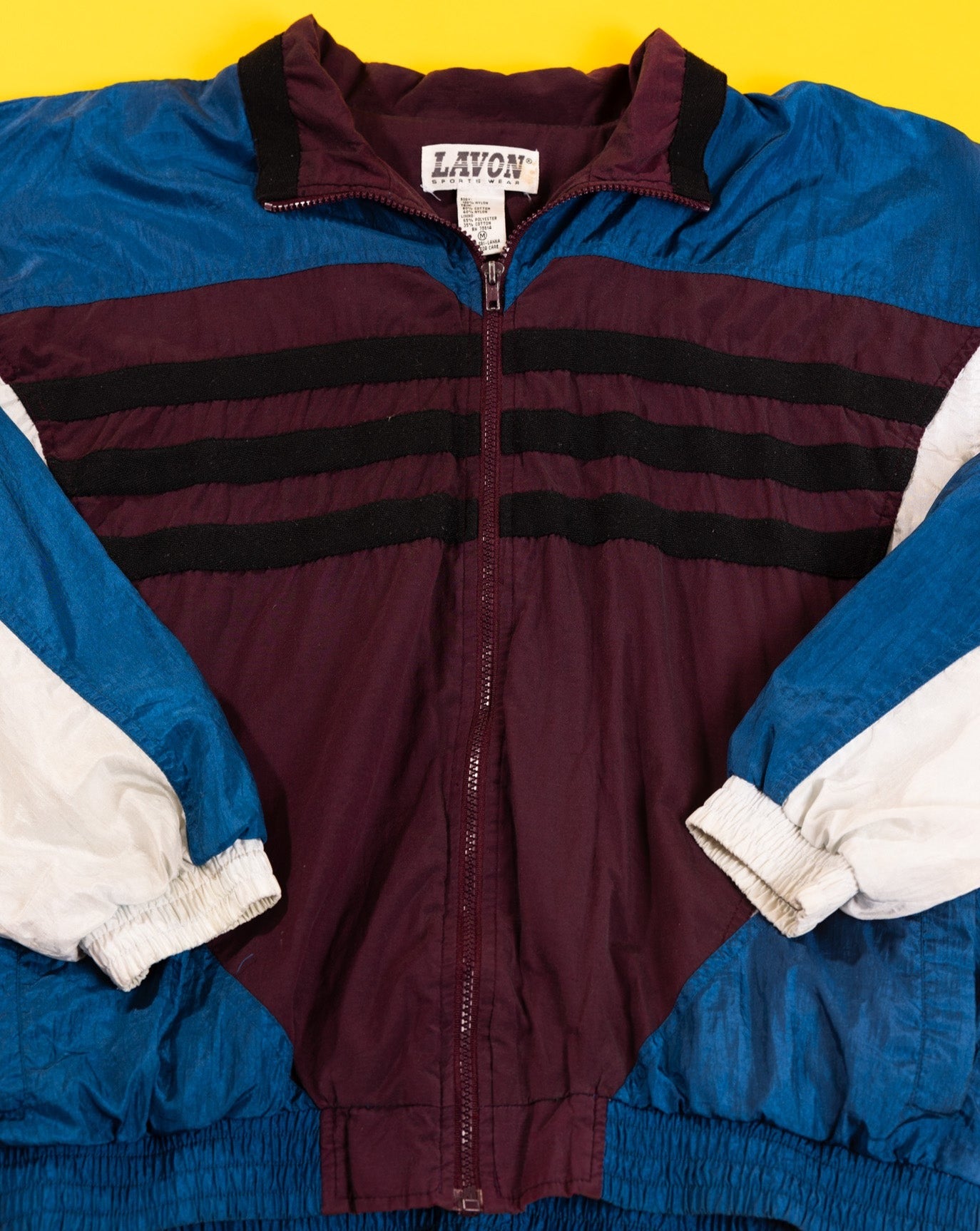 Vintage 80s Lavon Windbreaker Jacket Retro Candy World