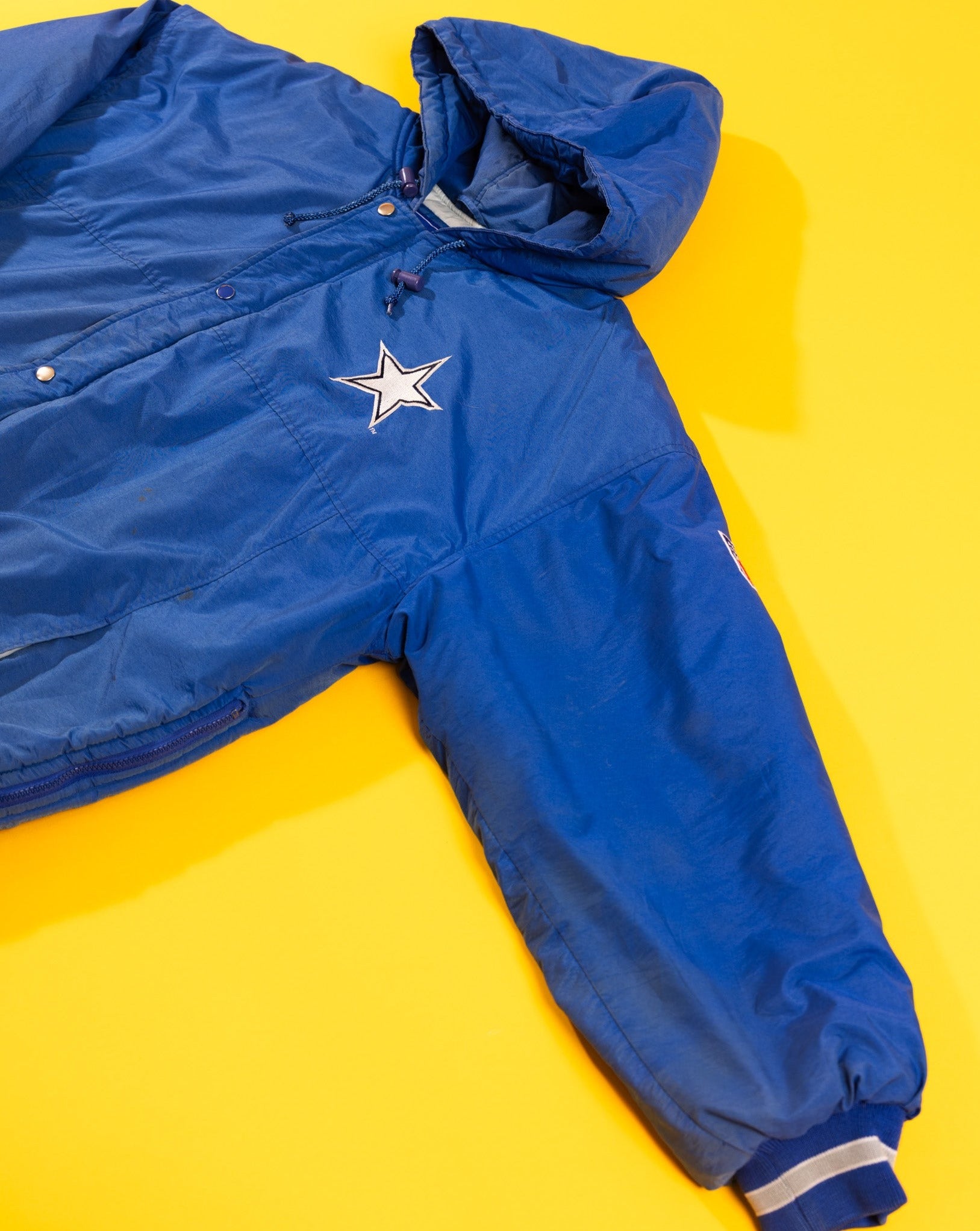 Vintage 90s Dallas Cowboys Starter Puffer Jacket