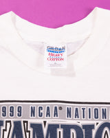 Vintage 1999 NCAA UCONN Championship T-shirt