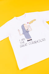 Vintage 90s MTV Beavis and Butt-head I Am the Great Cornholio! T-shirt