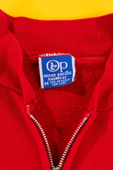 Vintage 1983 Ocean Pacific Zip Up Sweater Vest