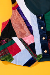 Vintage 80/90s Patchwork Vest