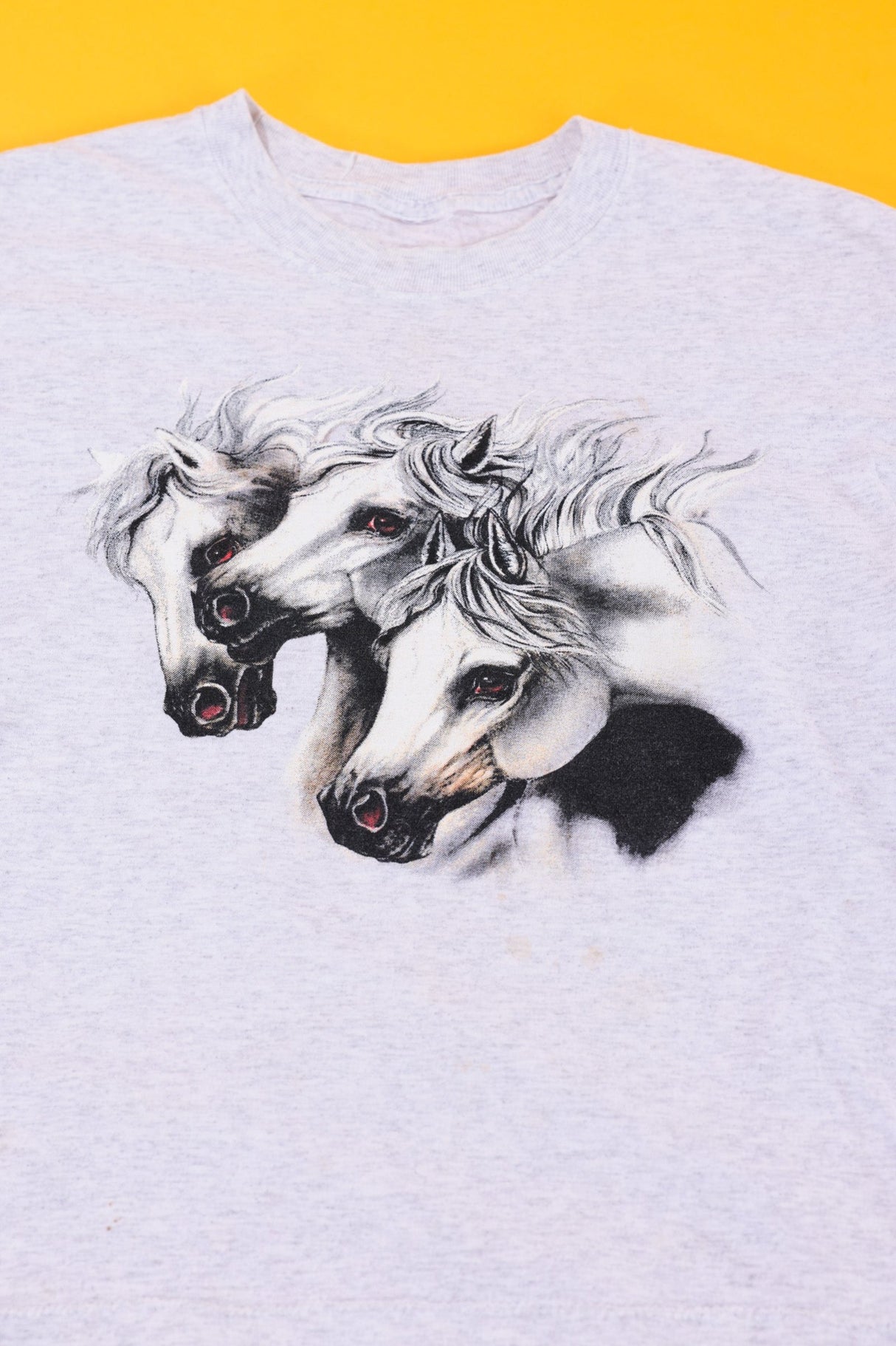 Vintage 90s Horses Crop Top