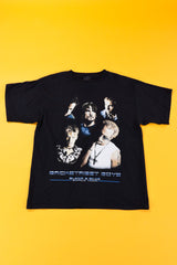 Vintage 2001 Backstreet Boys Black and Blue Tour T-shirt