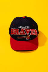 Vintage 90s Starter Atlanta Braves Snapback Hat