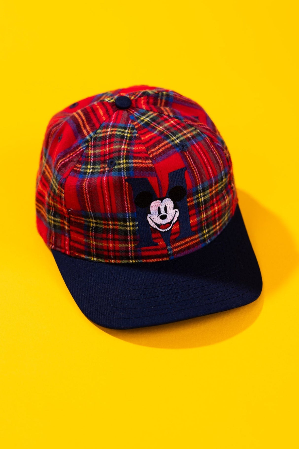 Vintage 90s Disney Mickey Mouse Snapback Hat