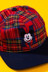 Vintage 90s Disney Mickey Mouse Snapback Hat