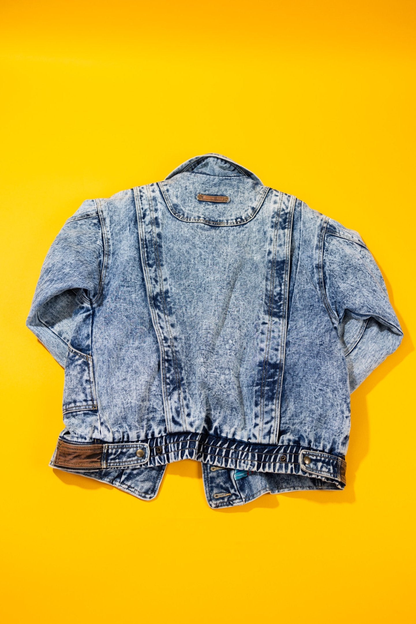 Vintage Current Seen cheapest 80s Retro Jean Jacket