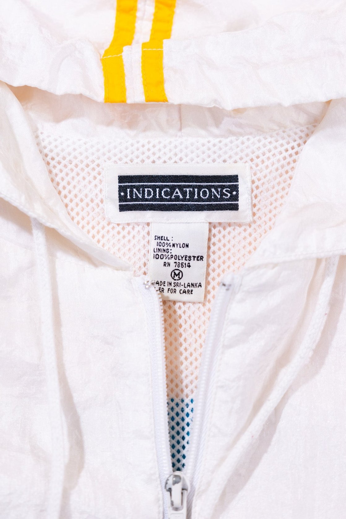 Vintage 90s Indications Crop Windbreaker