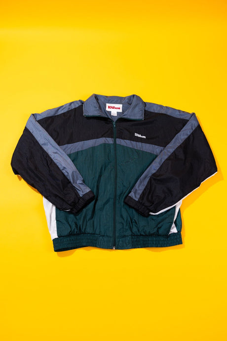 Vintage 90s Wilson Windbreaker Jacket