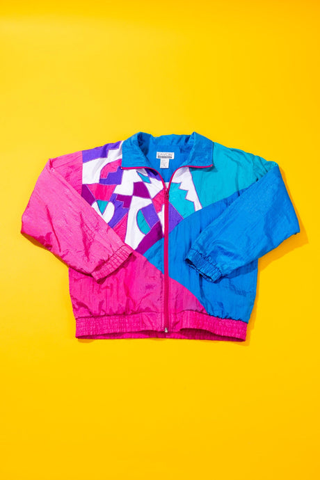 Vintage 80s Lavon Retro Windbreaker Jacket