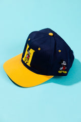 Vintage 90s Disney Mickey Mouse Snapback Hat