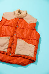 Vintage 70s Miller Miller Miller Goose Down Puffer Vest