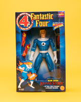 Vintage 1995 Johnny Storm Fantastic Four 10" Poseable Action Figure