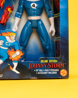 Vintage 1995 Johnny Storm Fantastic Four 10" Poseable Action Figure