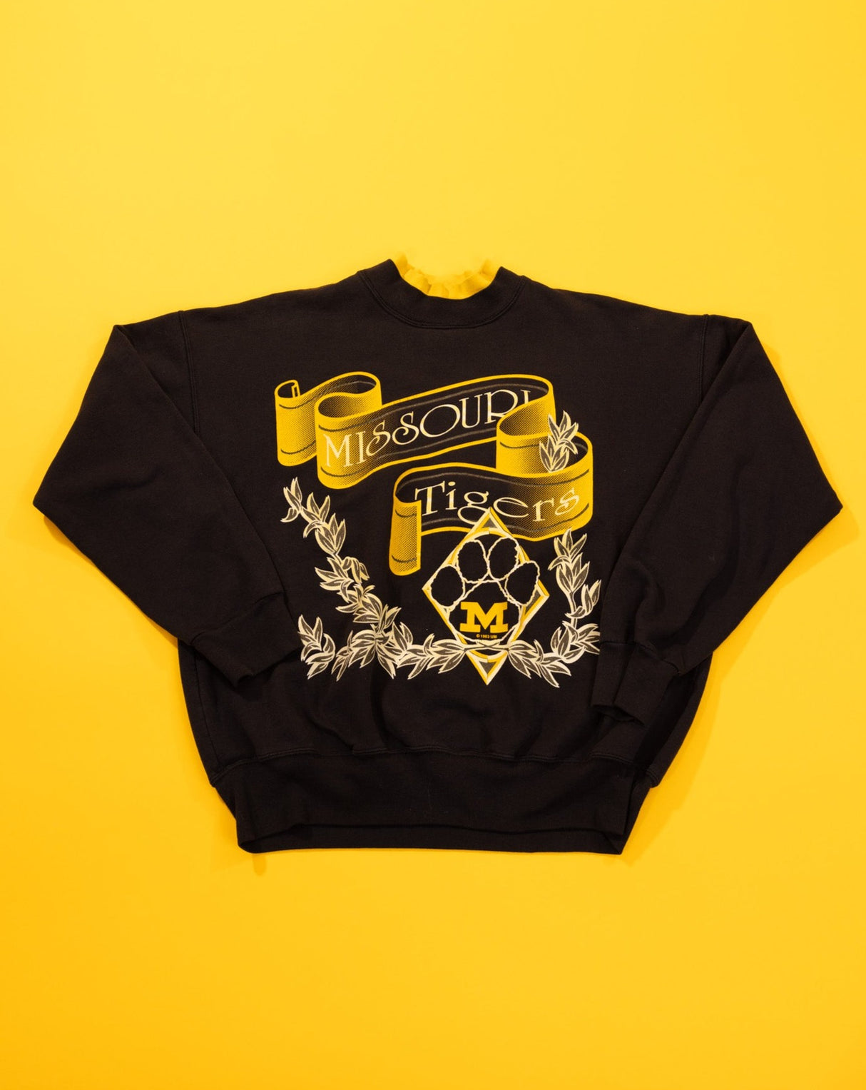 Vintage 1983 Missouri Tigers Crewneck Sweater